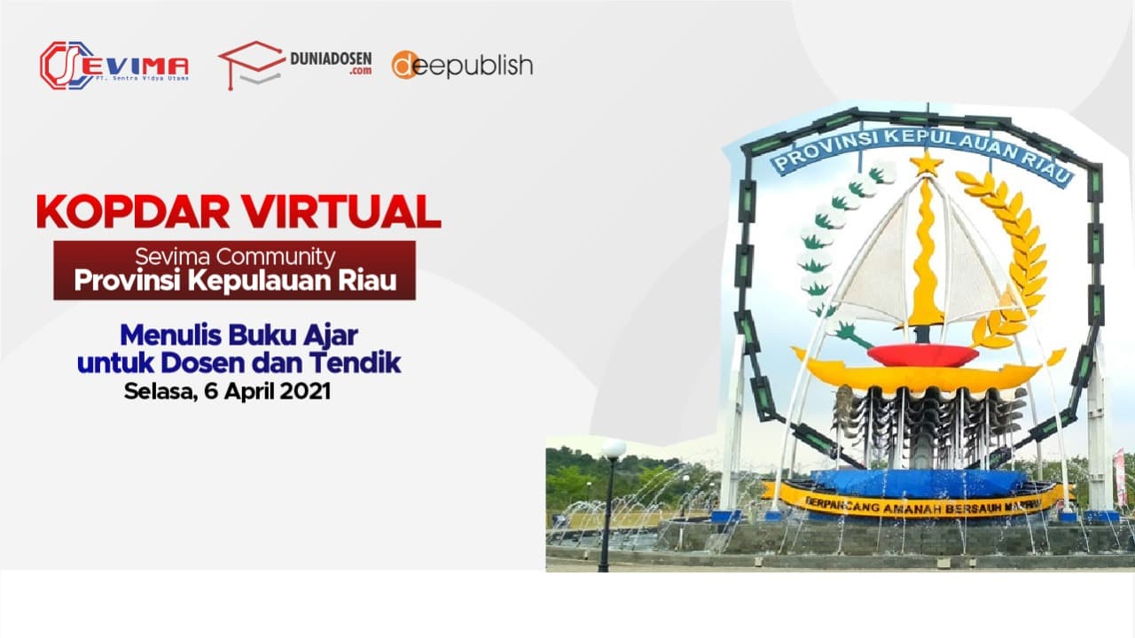 Wakil Rektor 1 UNRIKA Bagikan Tips Menulis Buku dalam Kopi Darat SEVIMA