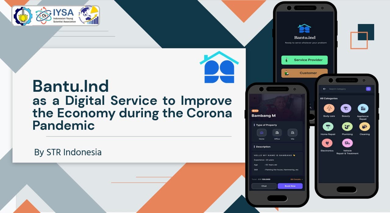 "Bantu.Ind" Aplikasi Penyedia Daily Service Rancangan Mahasiswa ITS