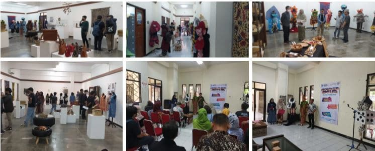 POTRET KOLABORASI PRODI KRIYA BERSAMA MITRA DALAM UNJUK KARYA HASIL PROGRAM KOMPETISI KAMPUS MERDEKA (PKKM) 2022