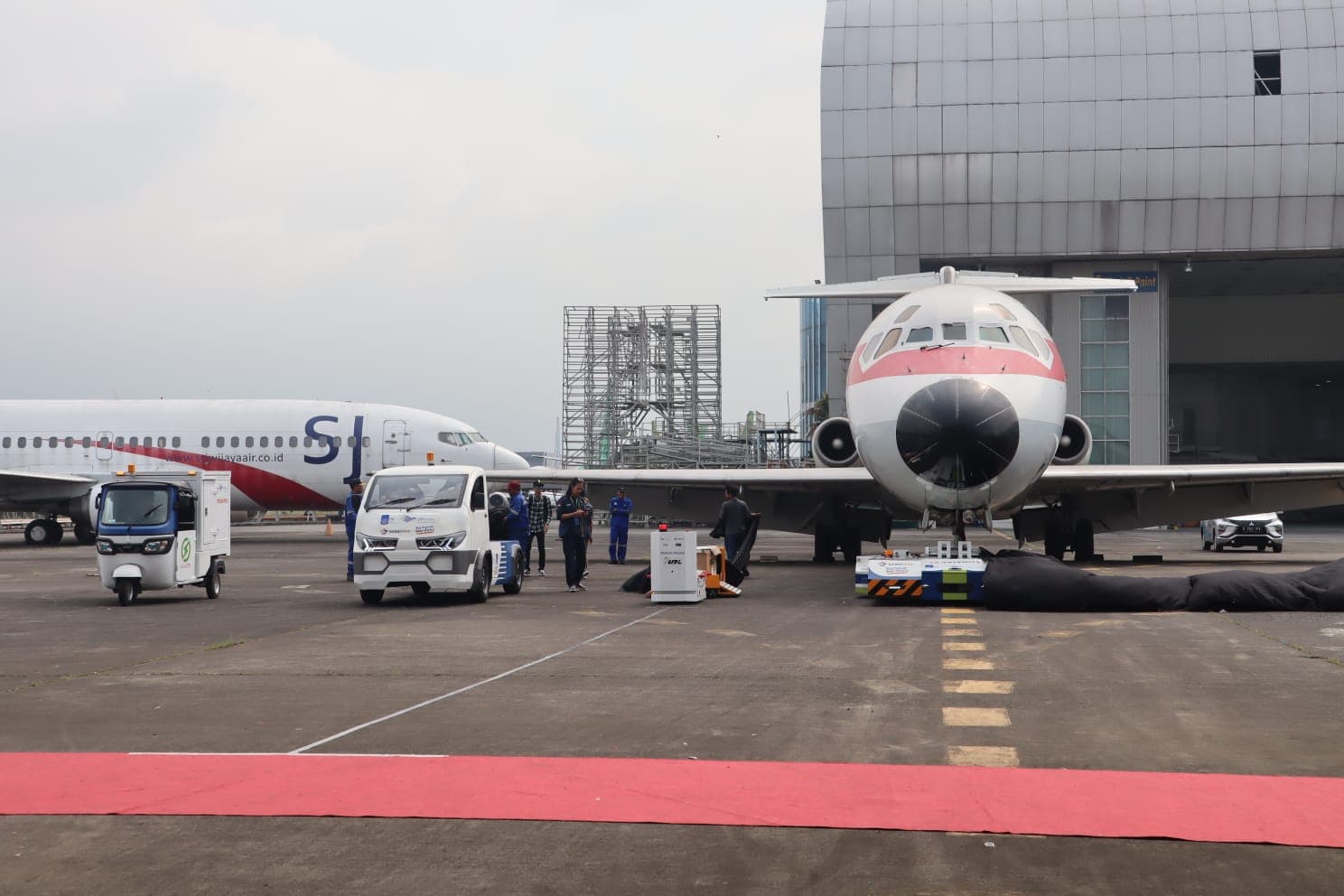 ITS dan GMF Ciptakan Ground Support Equipment Ramah Lingkungan