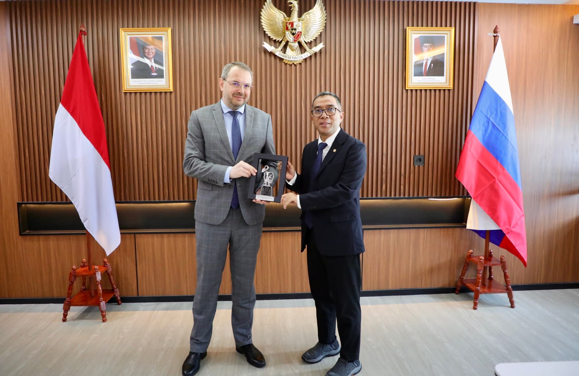 Indonesia Jalin Penguatan Kerja Sama dengan Rusia