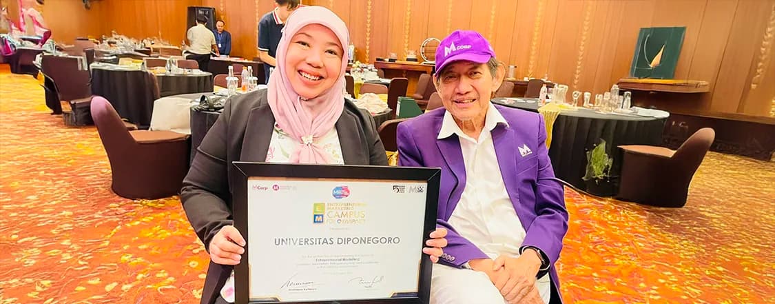 Komitmen Kewirausahaan Berkelanjutan, MarkPlus Institute Nobatkan UNDIP sebagai Entrepreneurial Marketing Campus for IMPACT 2025