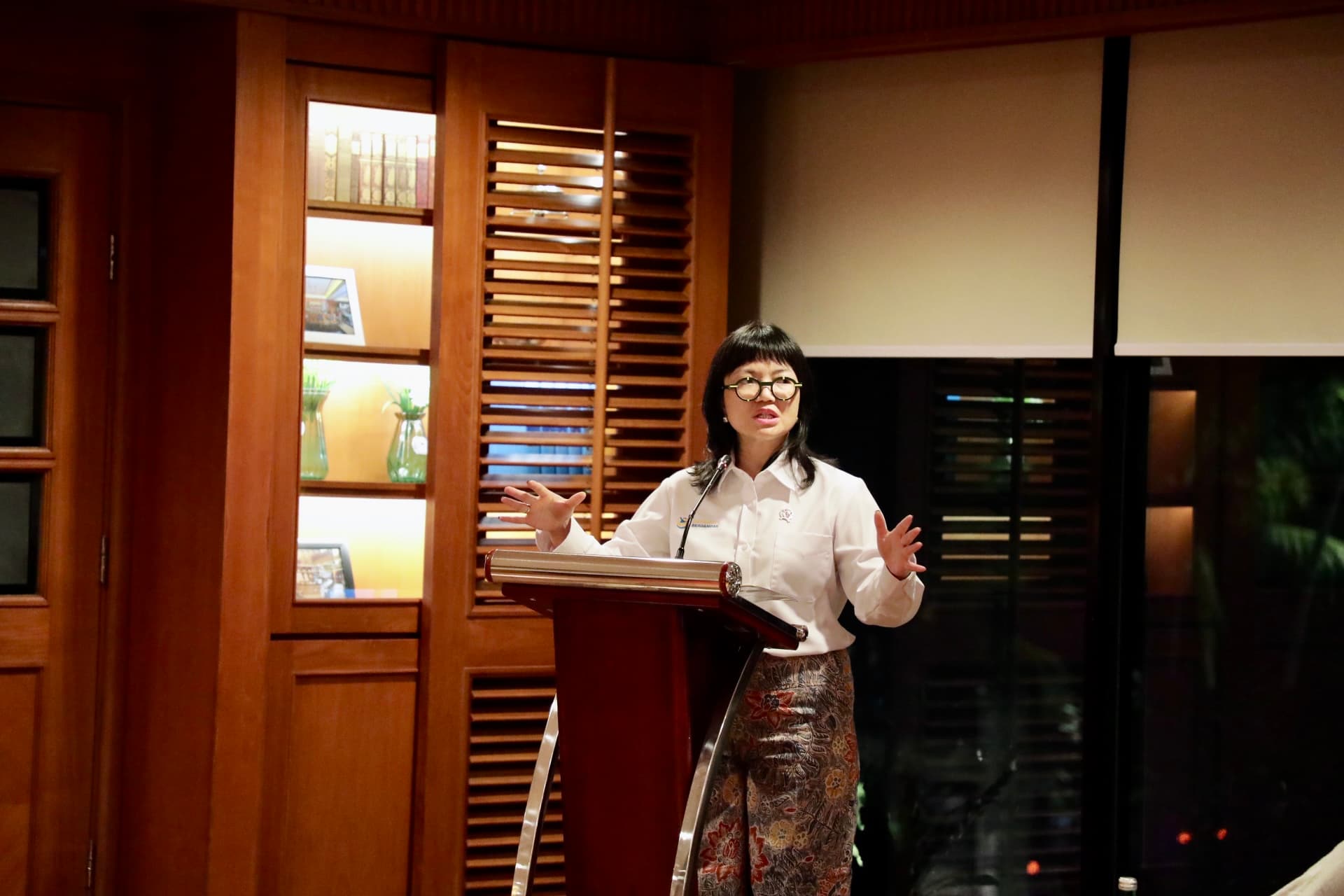 Wamen Stella Dorong Kolaborasi Pendidikan Tinggi dalam Second India-Indonesia Track 1.5 Dialogue