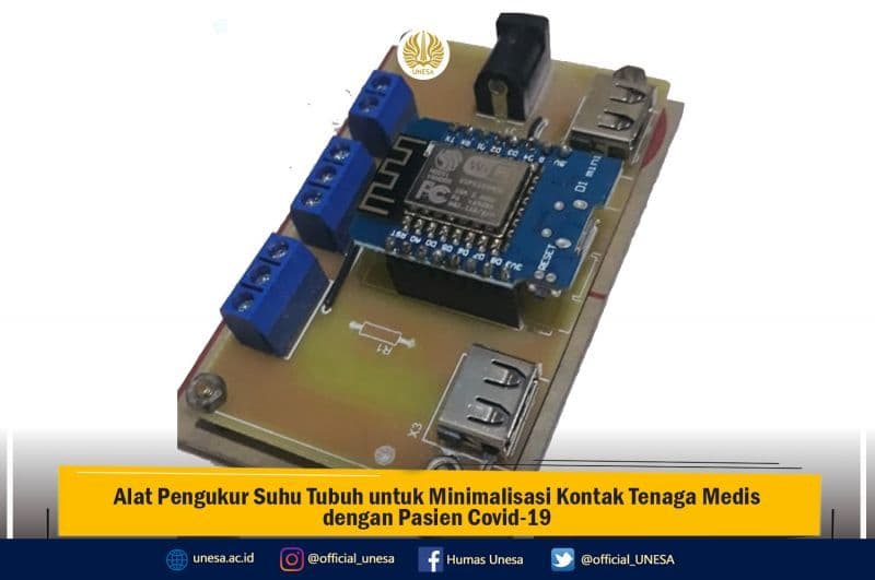 Alat Pengukur Suhu Tubuh untuk Minimalisasi Kontak Tenaga Medis dengan Pasien Covid-19