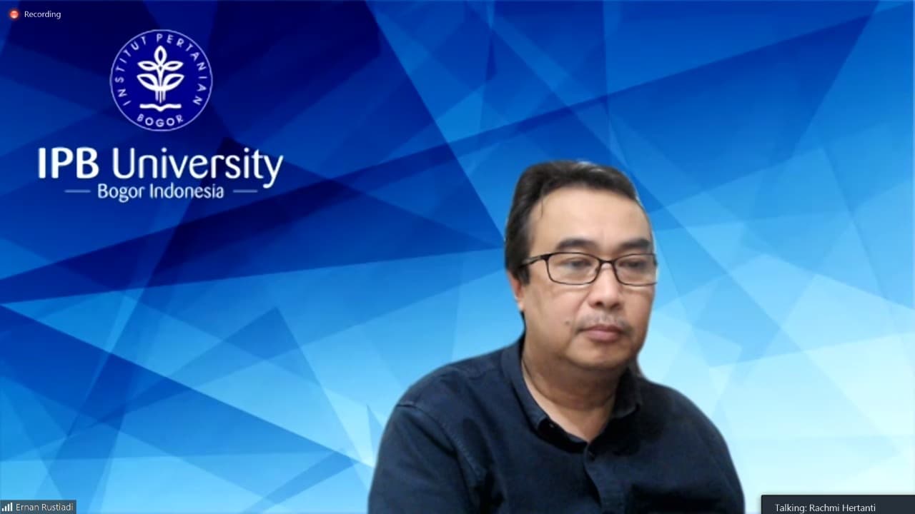 Kepala LPPM IPB University Beberkan Konstitusi dan Sistem Tata Kelola Sumberdaya Alam di Indonesia