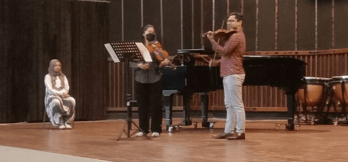 Kolaborasi Institut Seni Indonesia (ISI) Yogyakarta dan Yogyakarta Royal Orchestra Hadirkan Violinist International di Masterclass dan Chamber Music Workshop